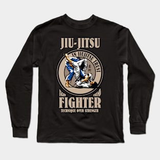 JIU JITSU T SHIRT BJJ TEE Brazilian Jiu Jitsu Long Sleeve T-Shirt